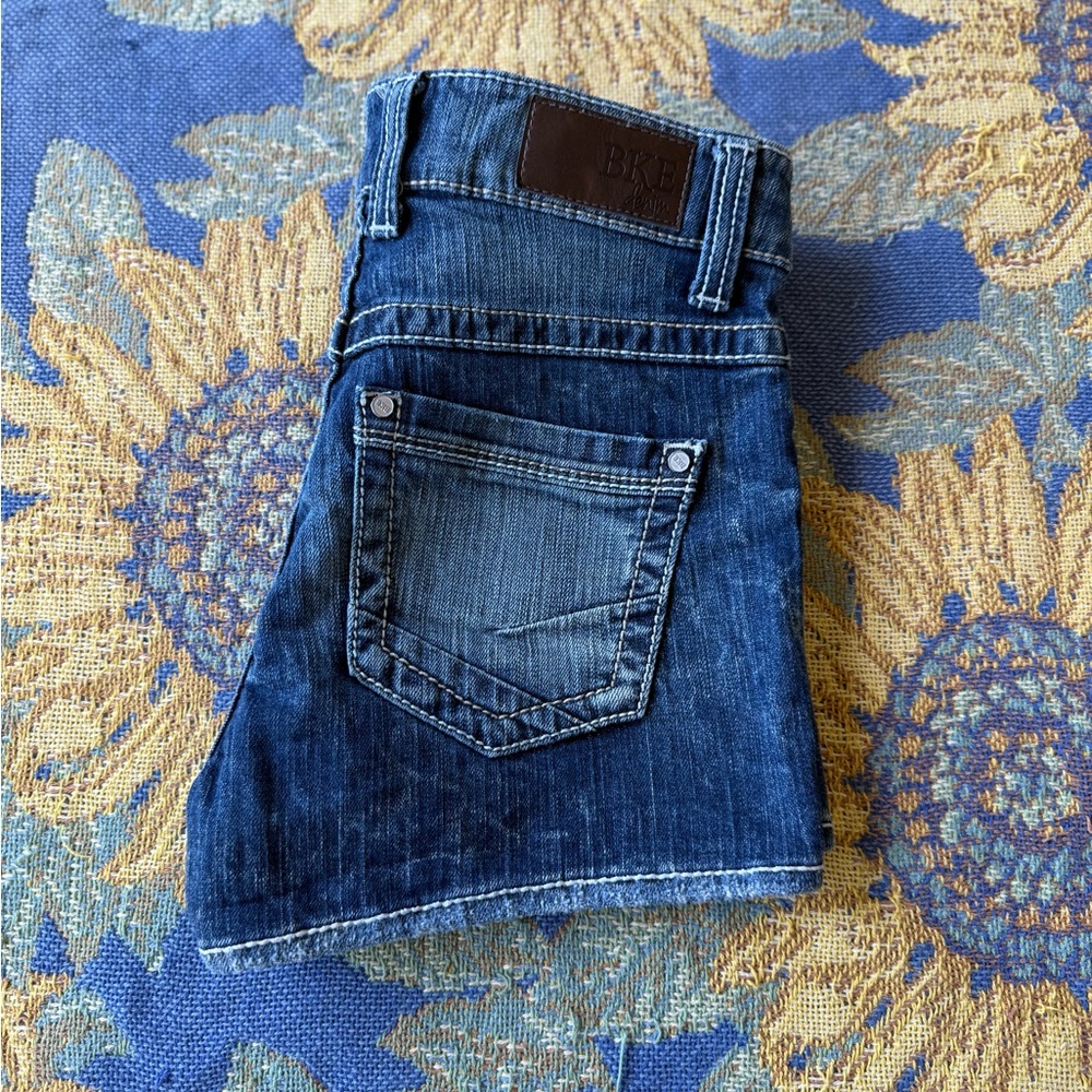 BKE Women's Blue Jean Shorts
